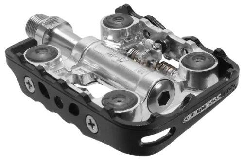 Clipless/cage Pedals, Black/Silver D548939