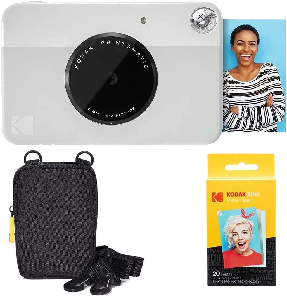 Instant Camera + Zink Paper + Case K679