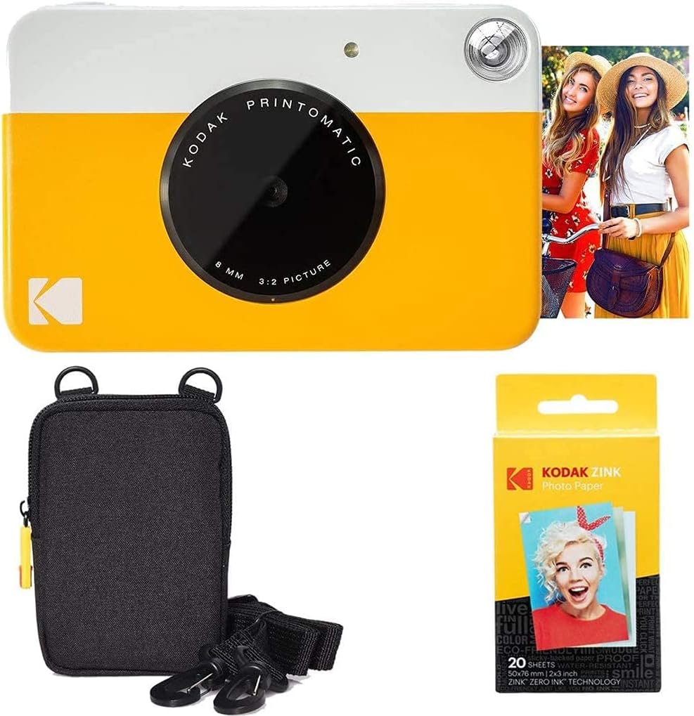 Instant Camera + Zink Paper + Case K679