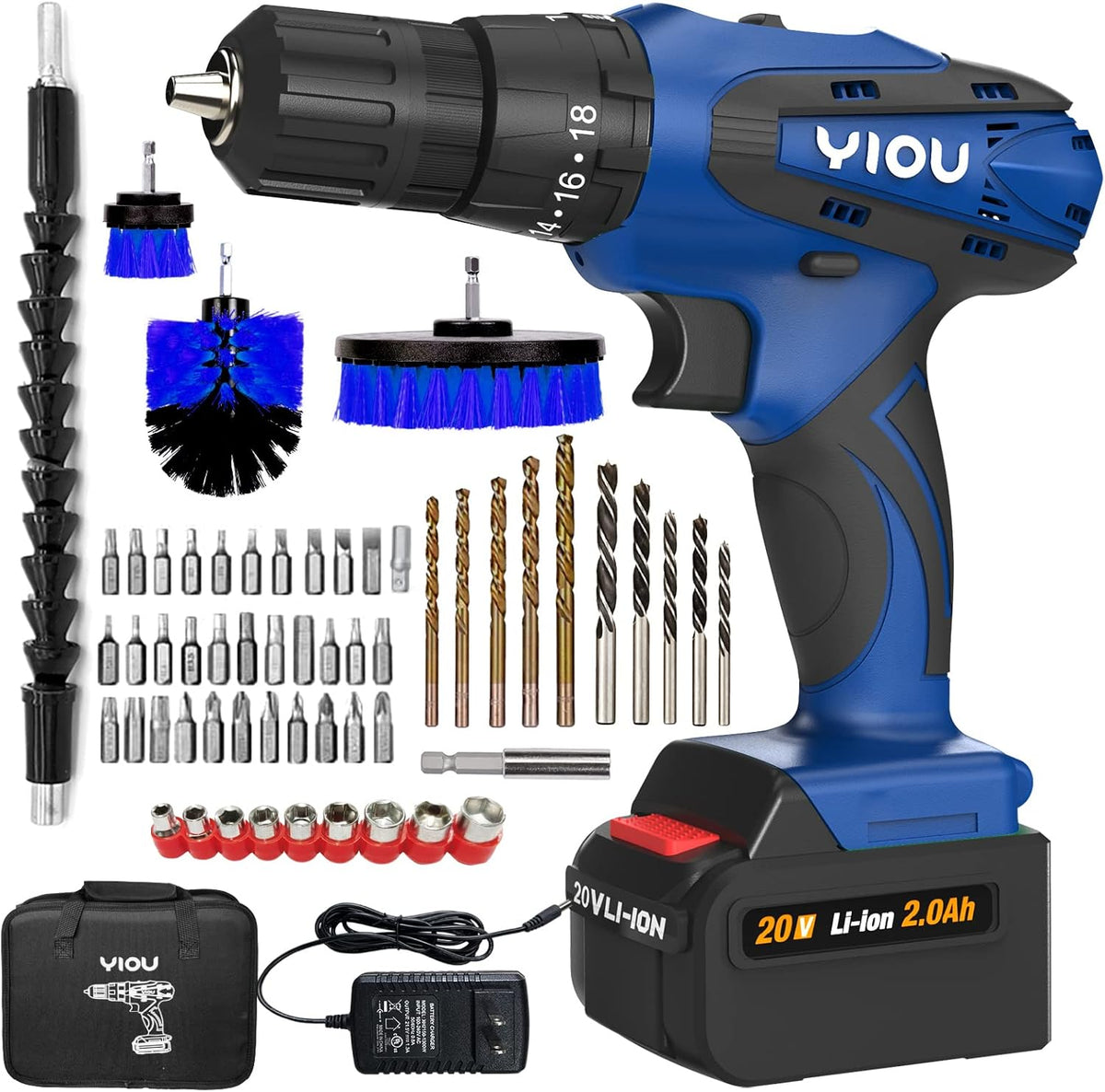 20V MAX Cordless Drill/Driver Kit with Battery and Charger K8727