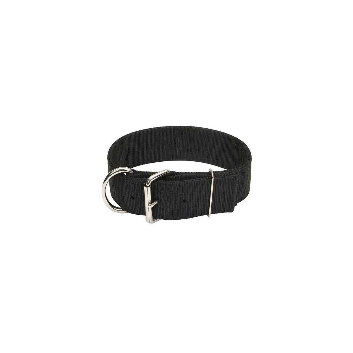 Black Nylon Dog Collar Q2685
