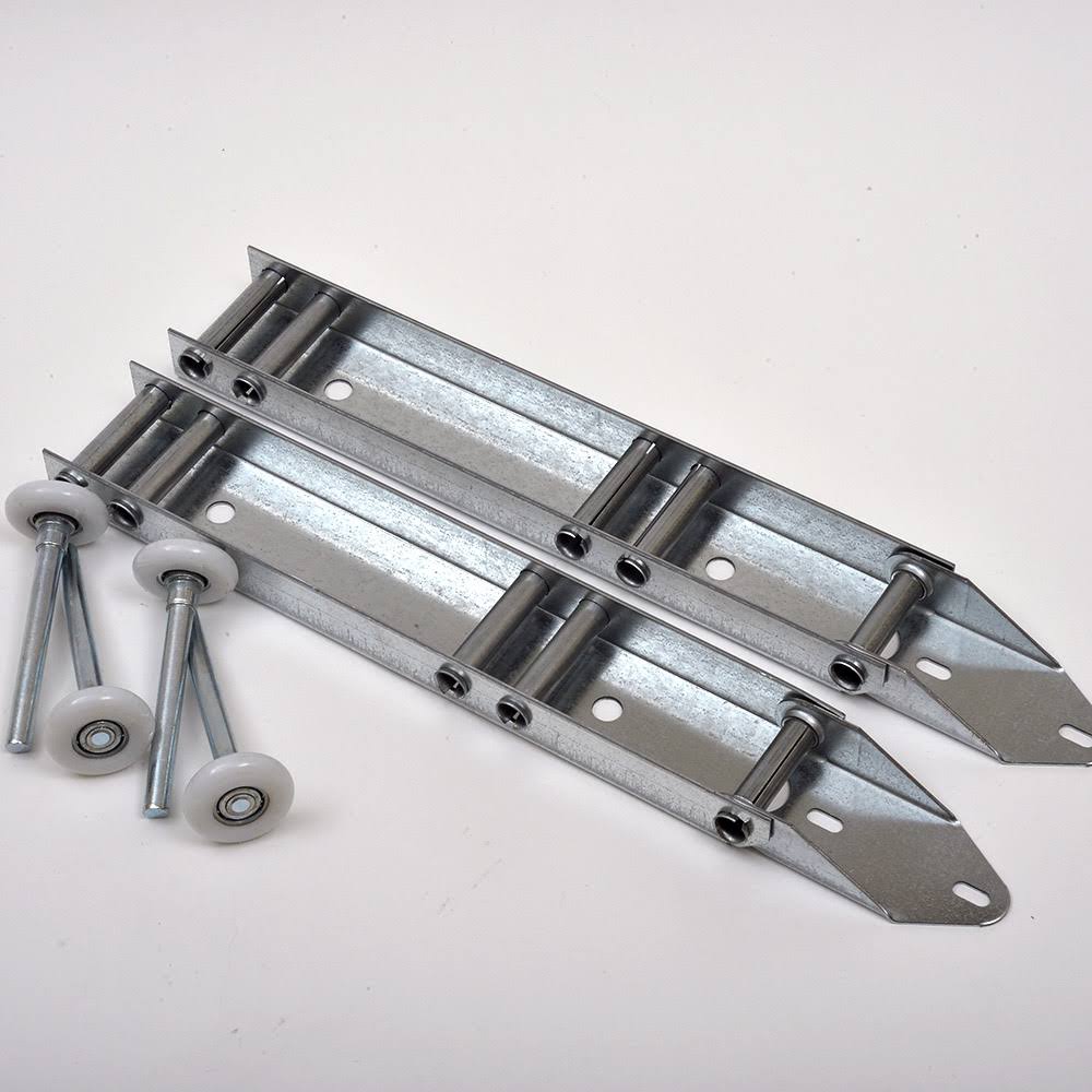 Garage Door Low Headroom Quick Turn Brackets with Rollers B45326