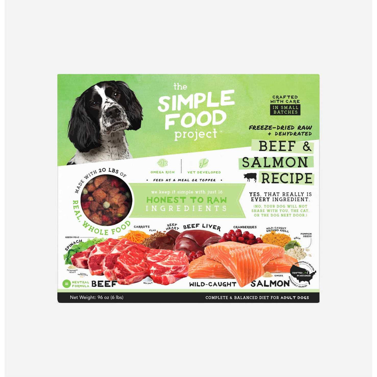Freeze Dried Beef & Salmon S4036
