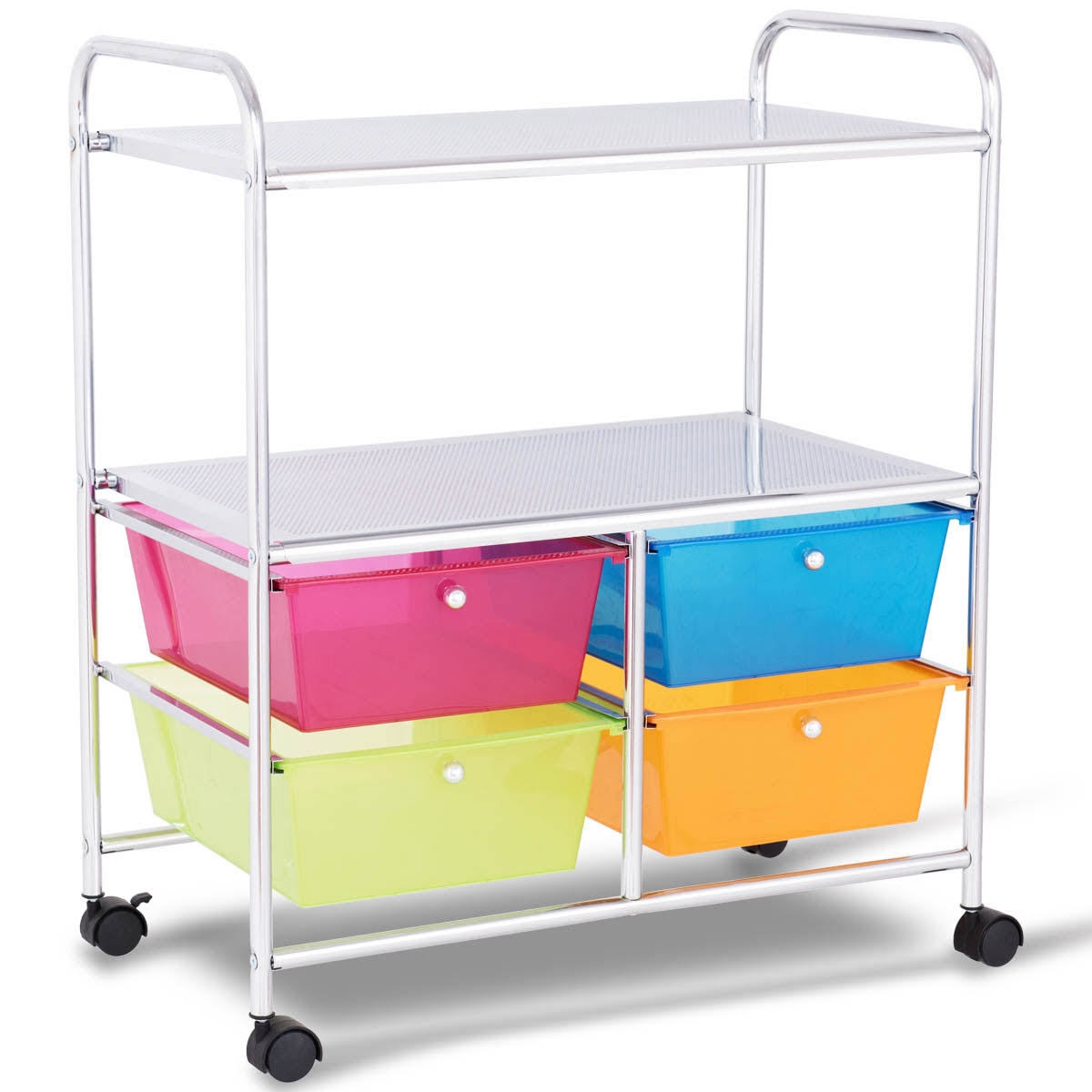 4 Drawers Rolling Storage Cart Rack C30403