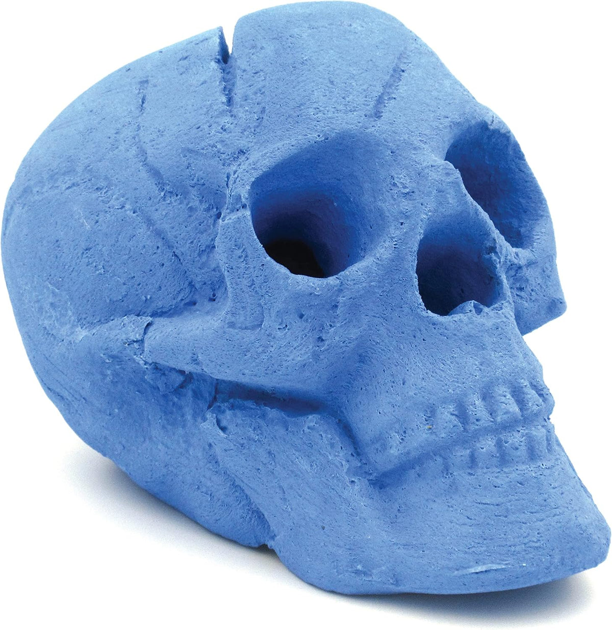 Ceramic Fireproof Fire Pit Skull Log U74516