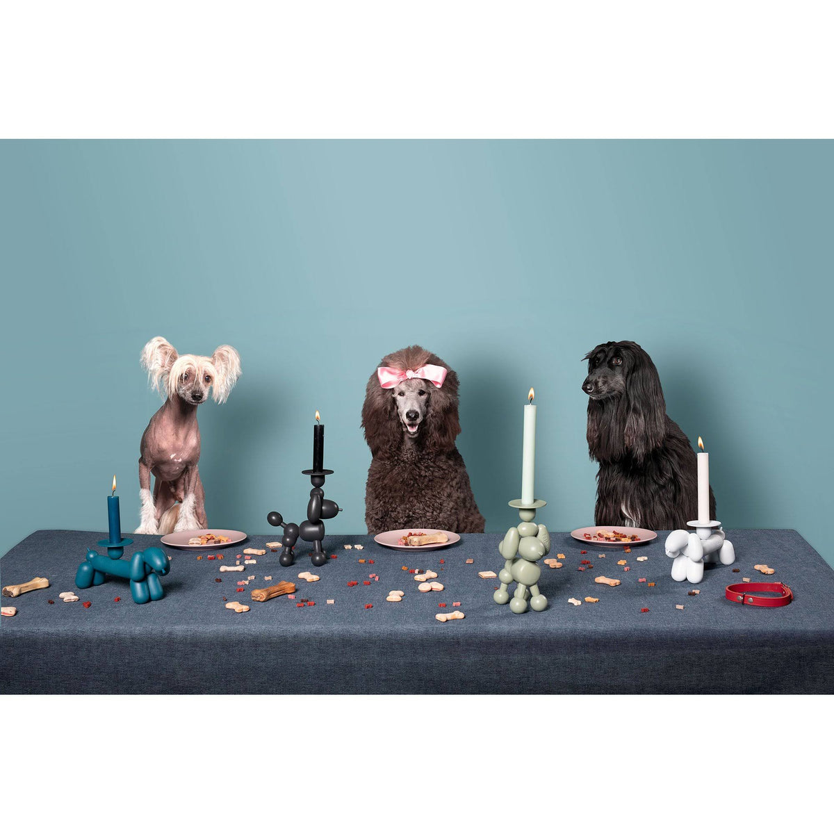 Can-Dolly Candle Holder in Anthracite A54641