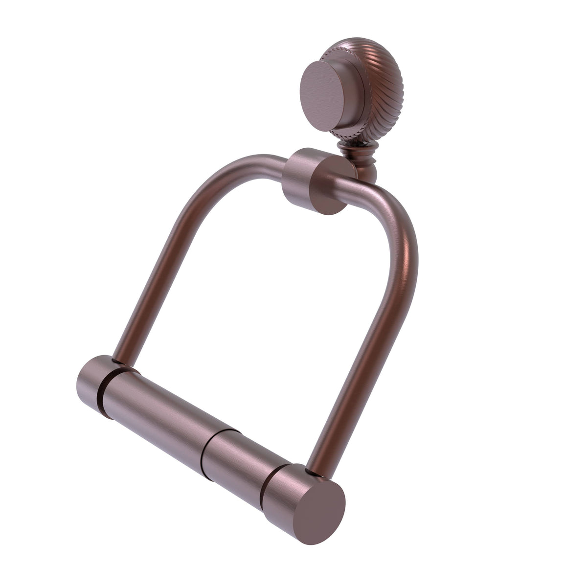 2 Post Toilet Tissue Holder Antique Copper V246596