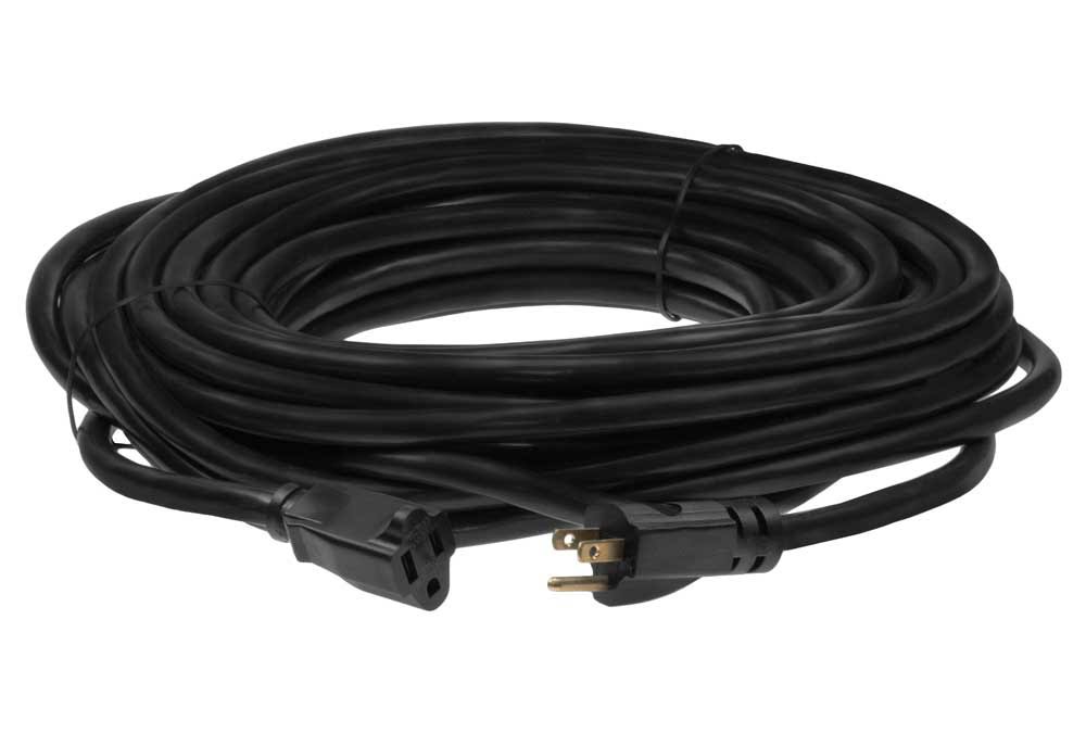 50ft 12 AWG NEMA 5-15P to NEMA 5-15R Power Extension Cord W5679