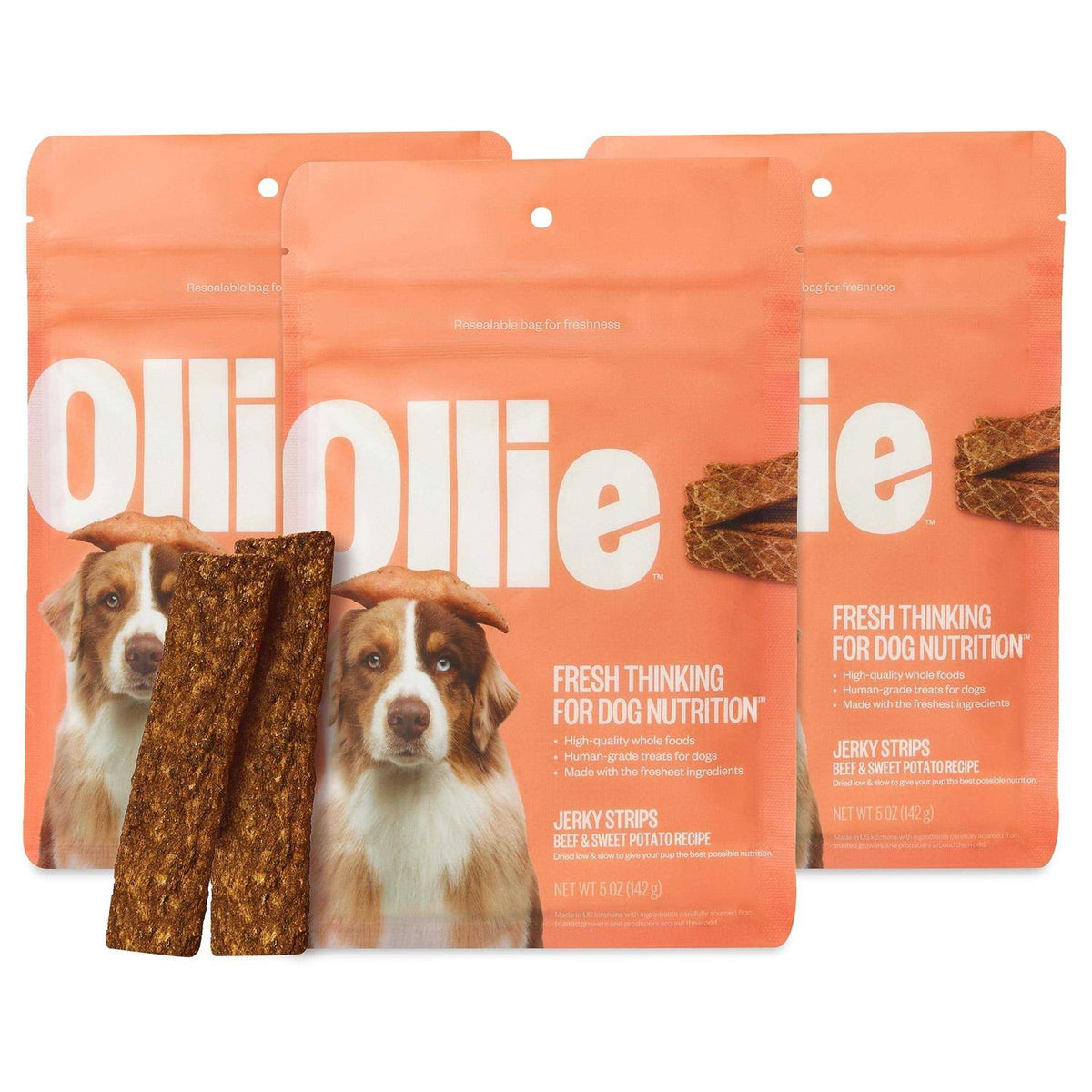 Beef and Sweet Potato Jerky Dog Treats N809794