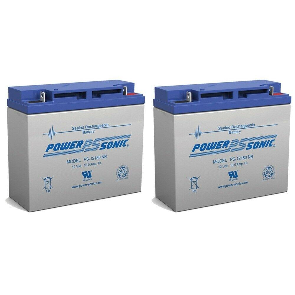 12V 18Ah Lead Acid Battery Pack of 2 M22966