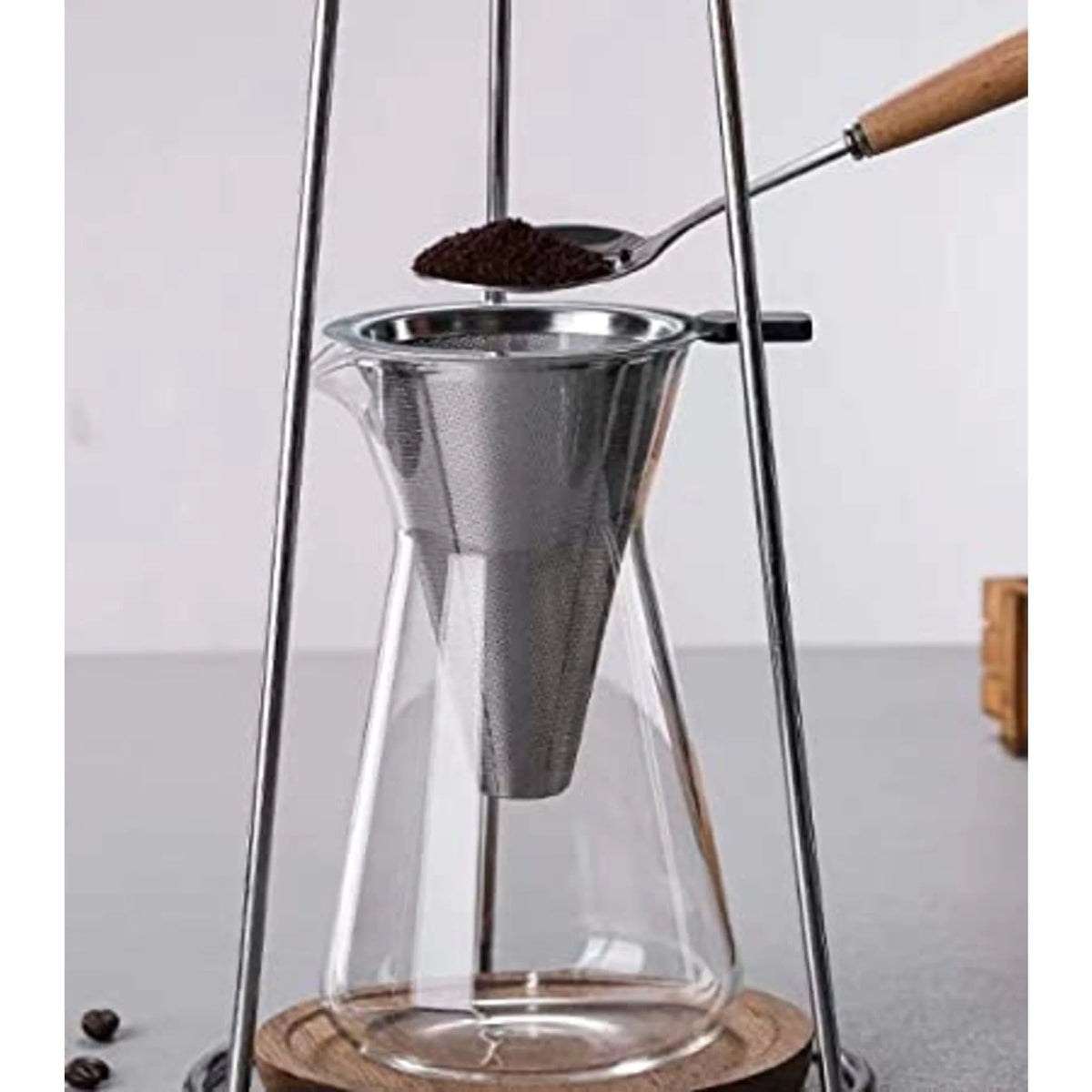 Iced Coffee Cold Brew Drip Coffee Maker 400mL Borosilicate Glass J956090