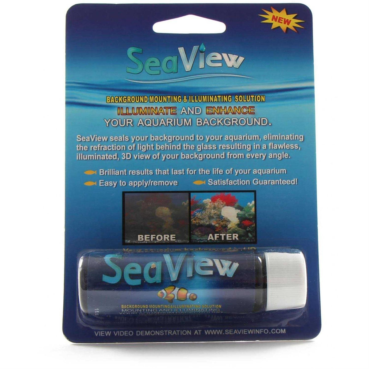 Aquarium Background Mounting and Illumination Solution F876204