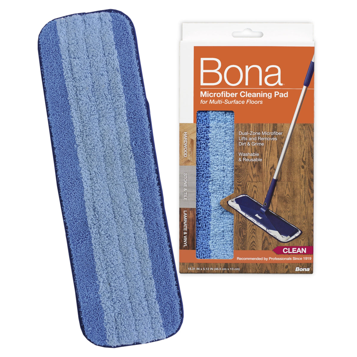 Microfiber Cleaning Pad for Hard-Surface Floors O313342