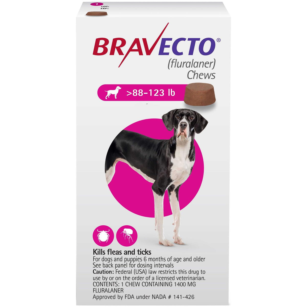 Chew for Dogs 88-123 lbs B2119