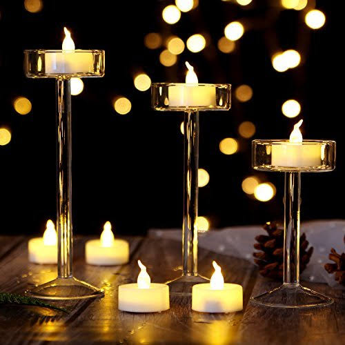 100 Battery Operated LED Warm White Tea Light Candle W576166