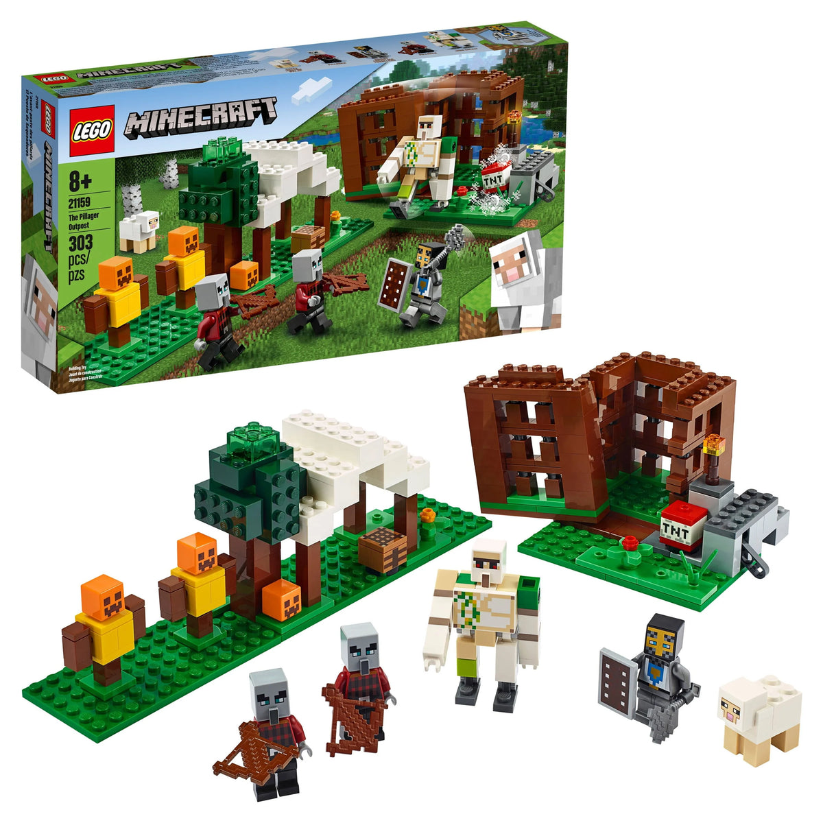Minecraft Building Playset 303 Pieces A938617