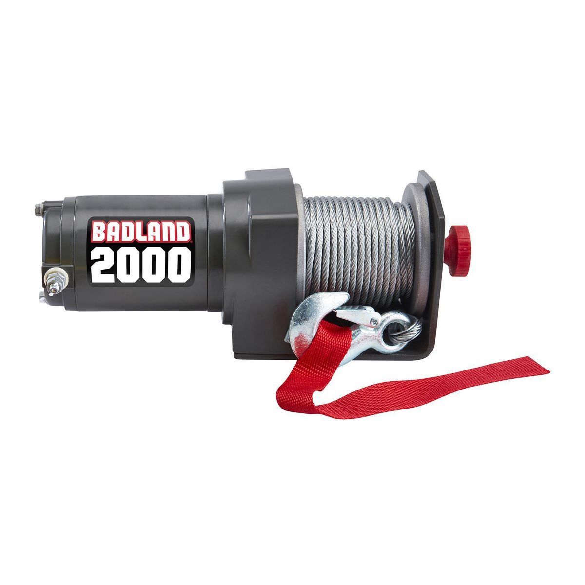 2000 lb Utility Trailer Winch with Steel Rope N2765