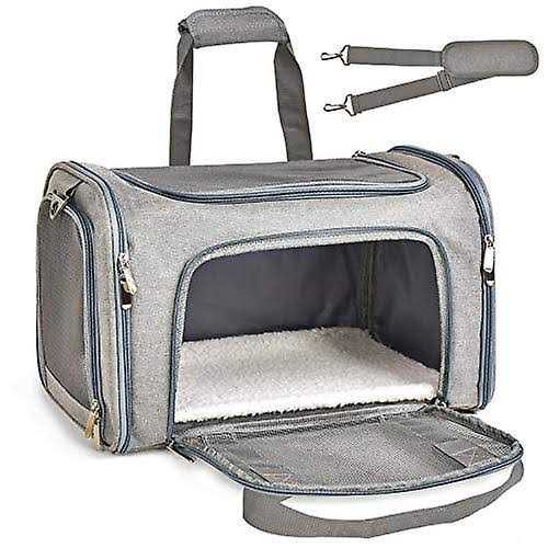 Cat Dog Pet Carrier for Small Medium Cats Puppies up to 15 Lbs P644458