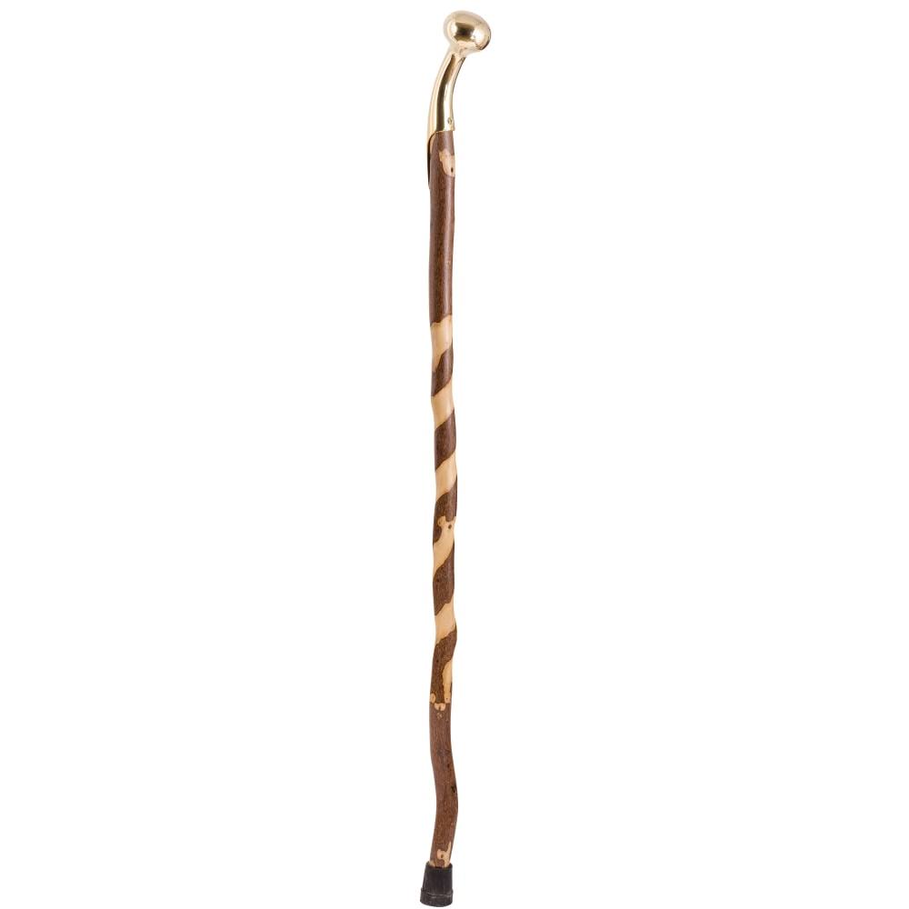 37x22 Twisted Sweet Gum Walking Cane O7596