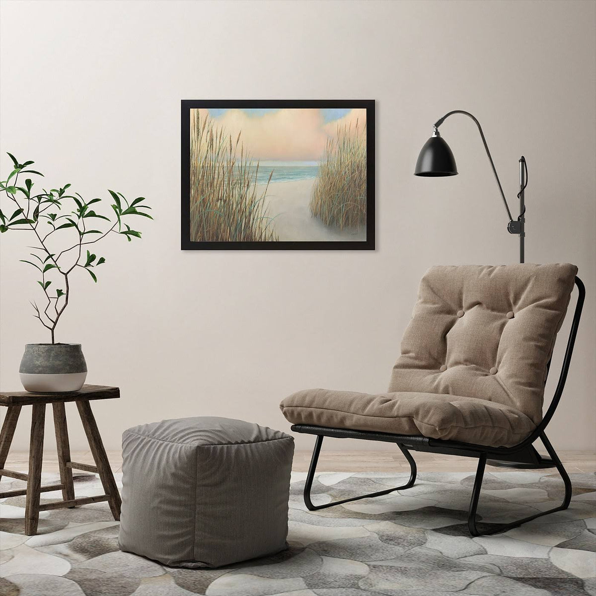 Black Framed Print 16x20 H351