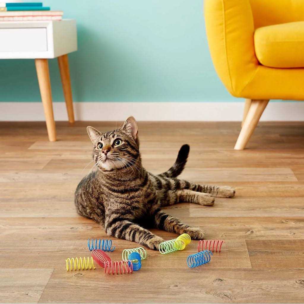 Colorful Springs Cat Toy K59033