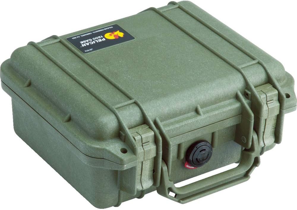 1200 Case With Foam (OD Green) B8233