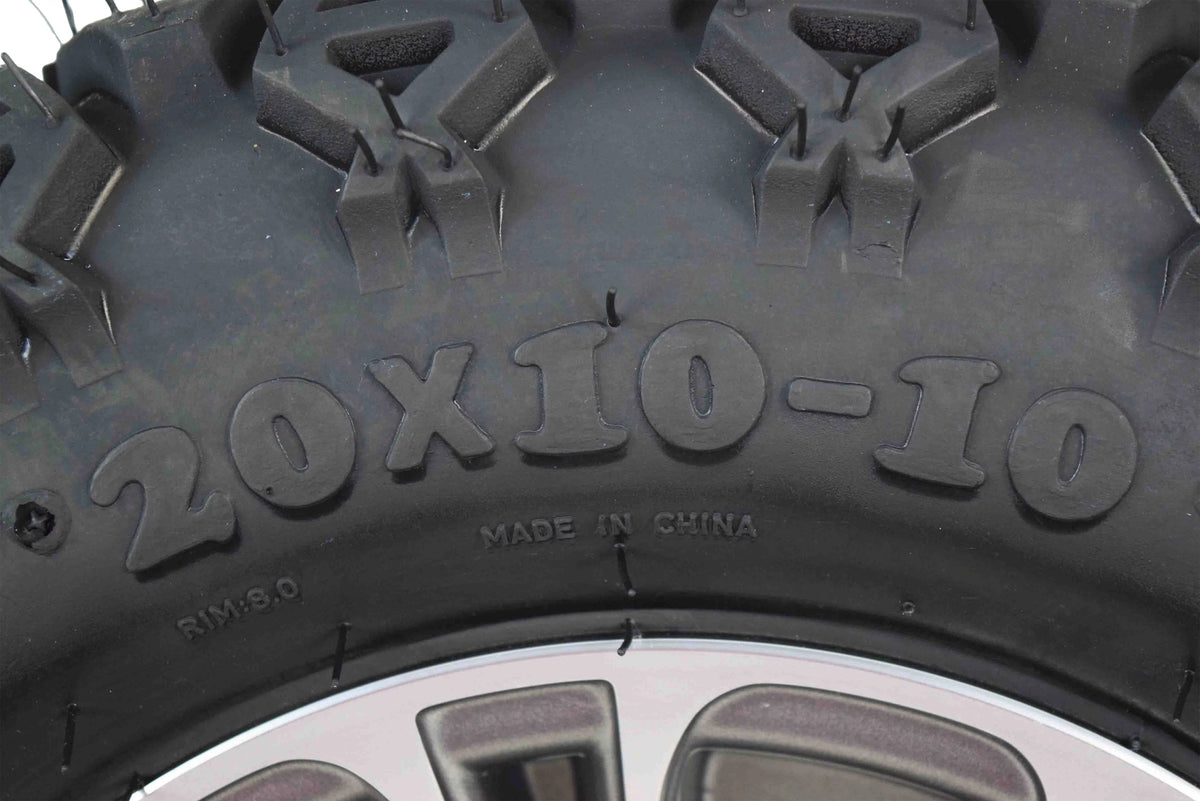 20x10-10 Golf Cart Turf Tire & Wheel Kit M336305