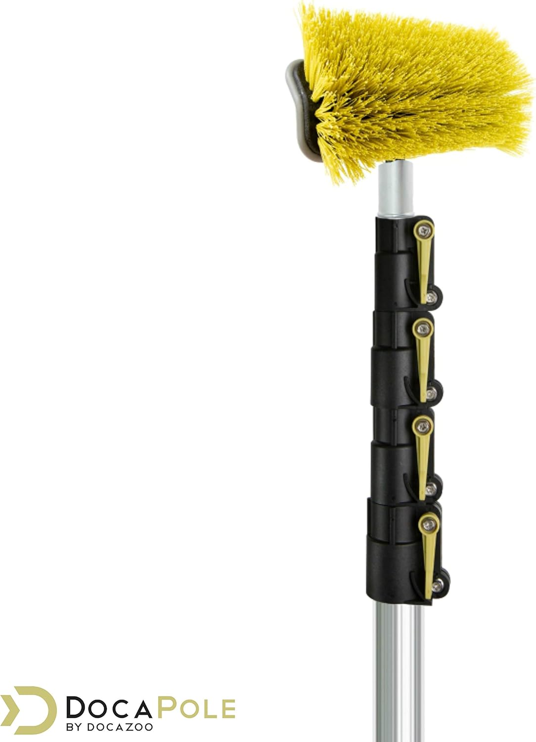 Hard Bristle Scrub Brush with Telescopic Extension Pole J9141