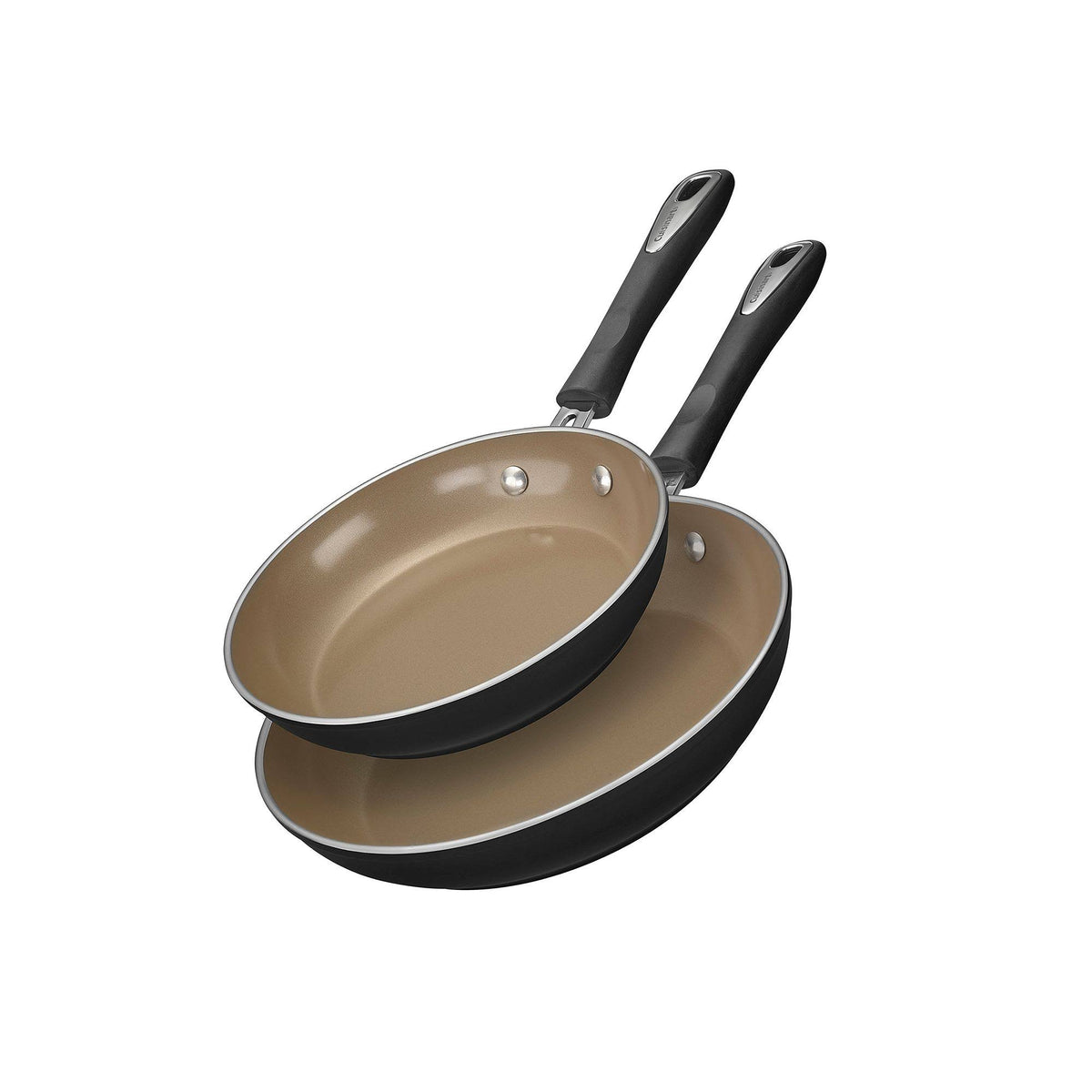 Matte Black 2 Pc Skillet Set P8198