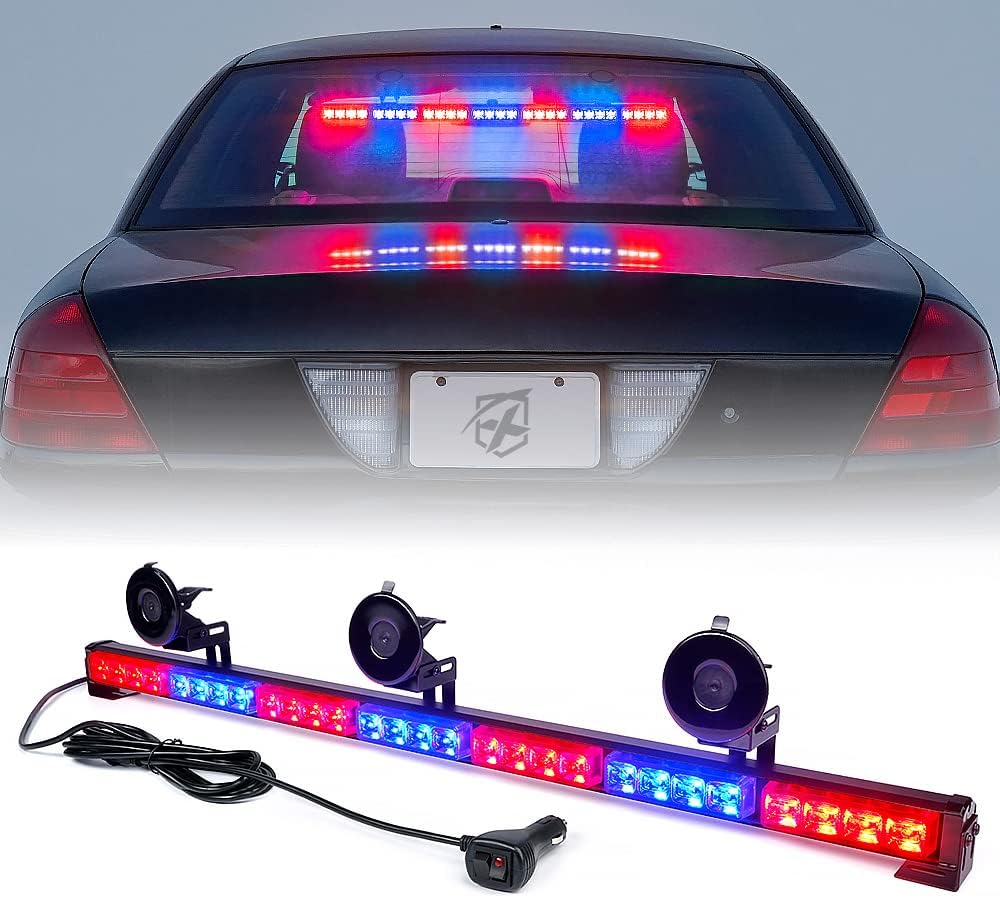 Green LED Emergency Traffic Advisor Strobe Light Bar M395