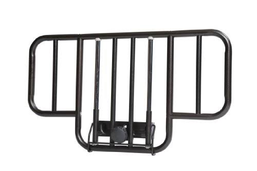 Half Length Side Bed Rails with Brown Vein Finish F6332