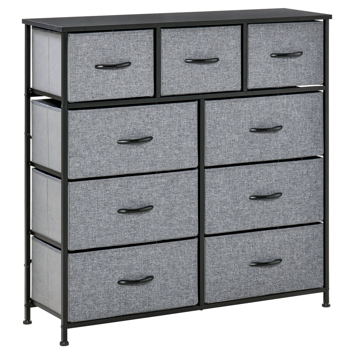 9 Drawer Storage Chest Dresser Organizer E739821