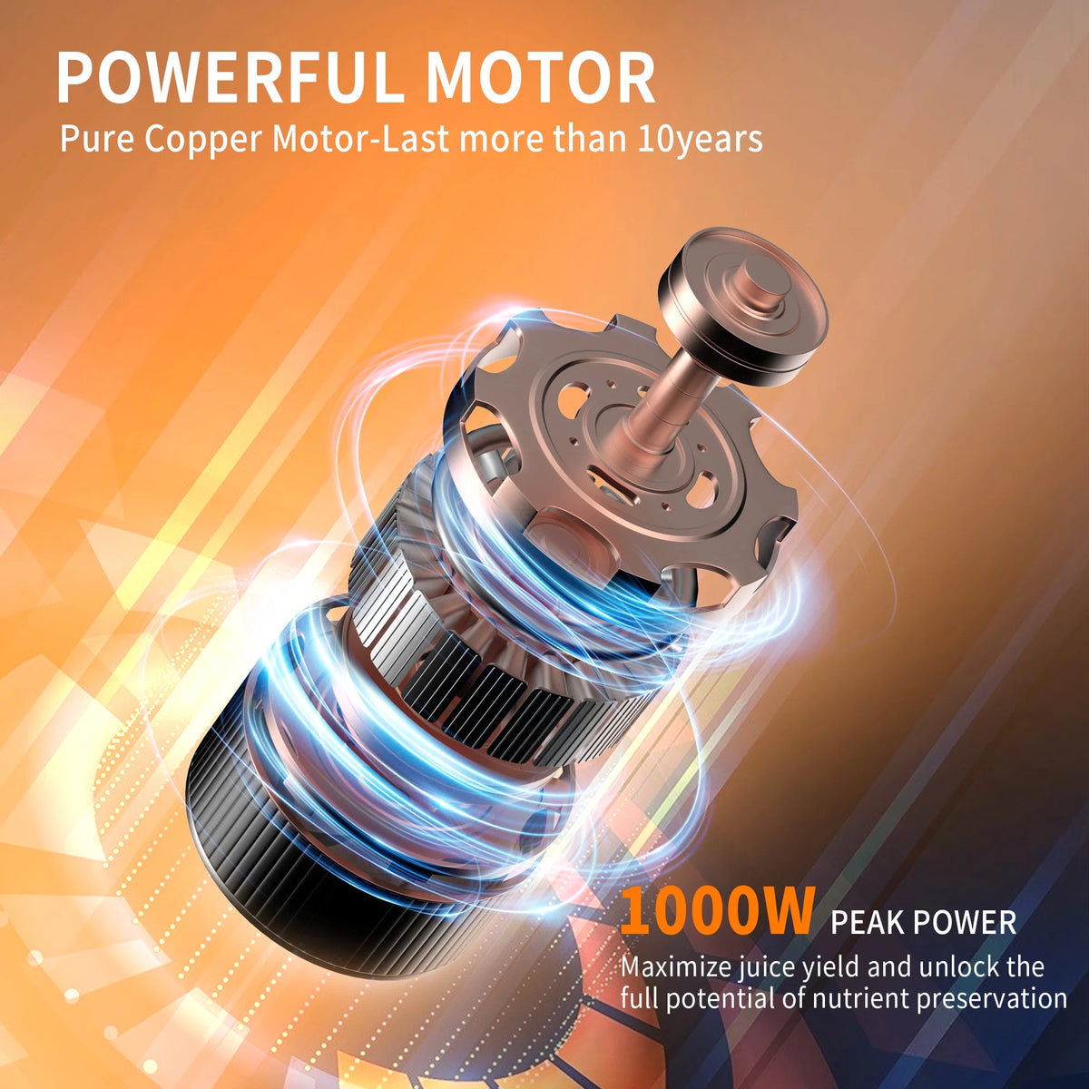 600W Centrifugal Juicer with 3 Feed Chute B800