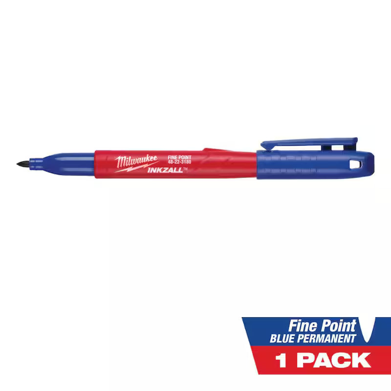 Blue Fine Point Permanent Marker X10010