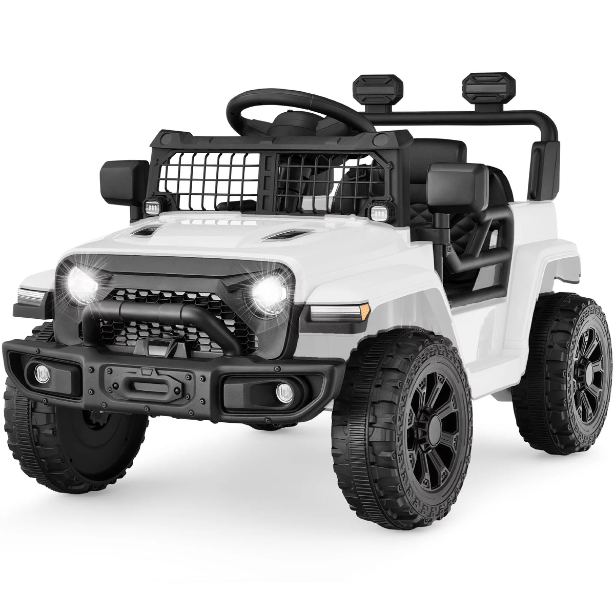 6V Kids Ride-On Truck Car with Parent Remote Control Black C846288