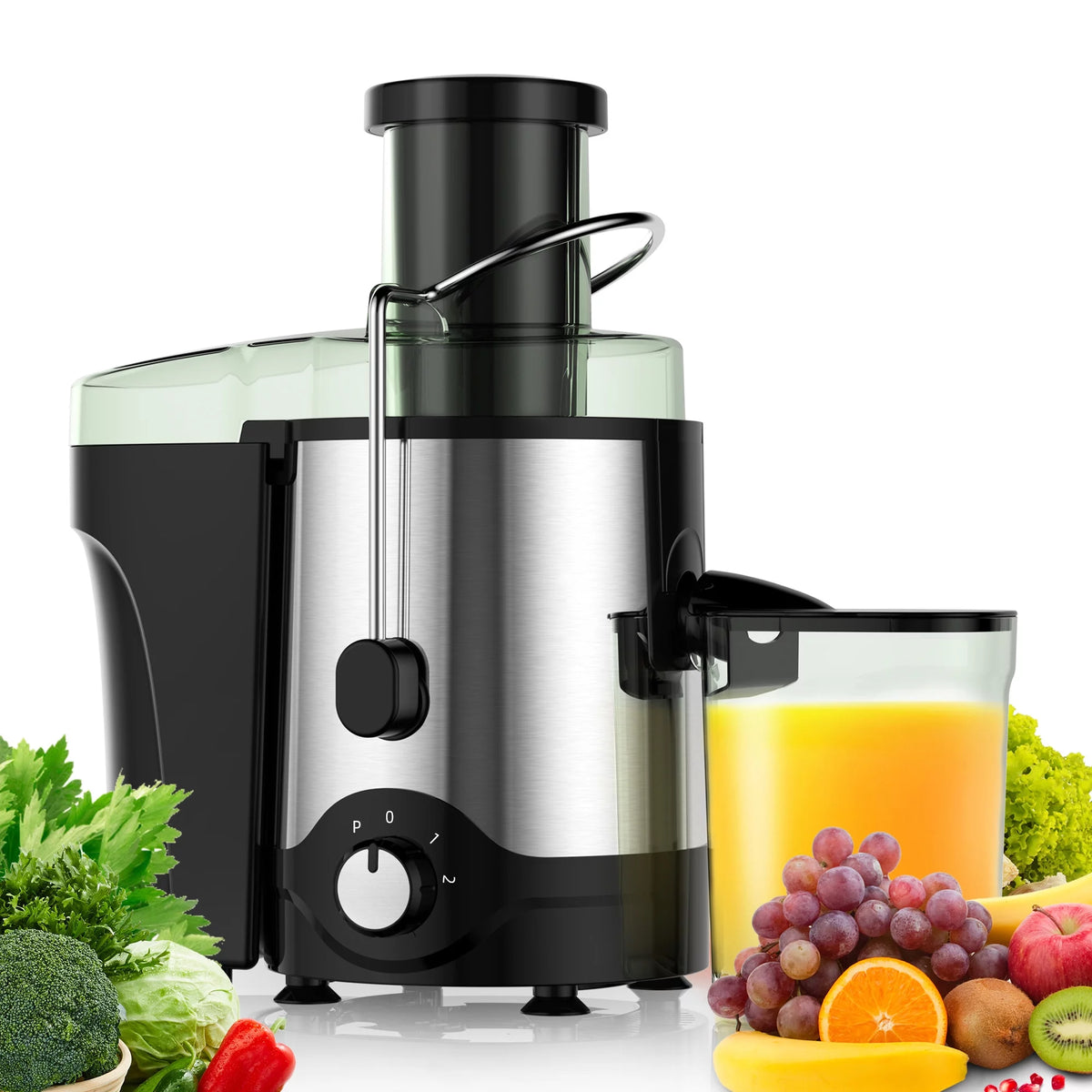 600W Centrifugal Juicer with 3 Feed Chute B800