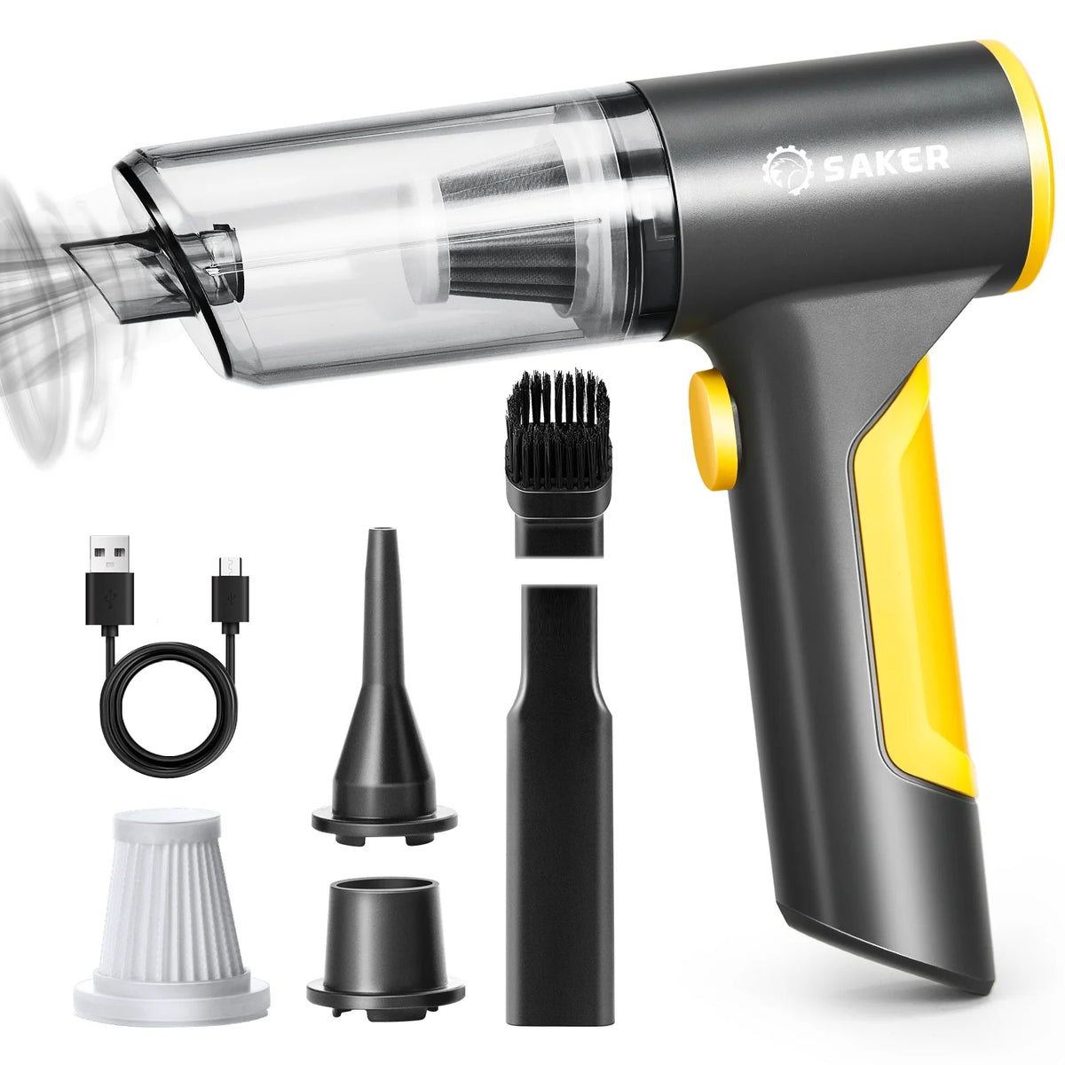 120W Wet/Dry Mini Vacuum Cleaner G569