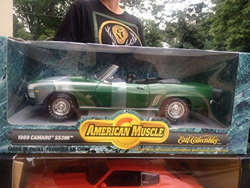 1969 Camaro SS396 Convertible Green 1/18 Diecast S315
