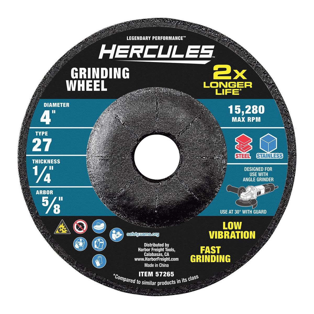 4 in. Type 27 Metal Grinding Wheel S840876