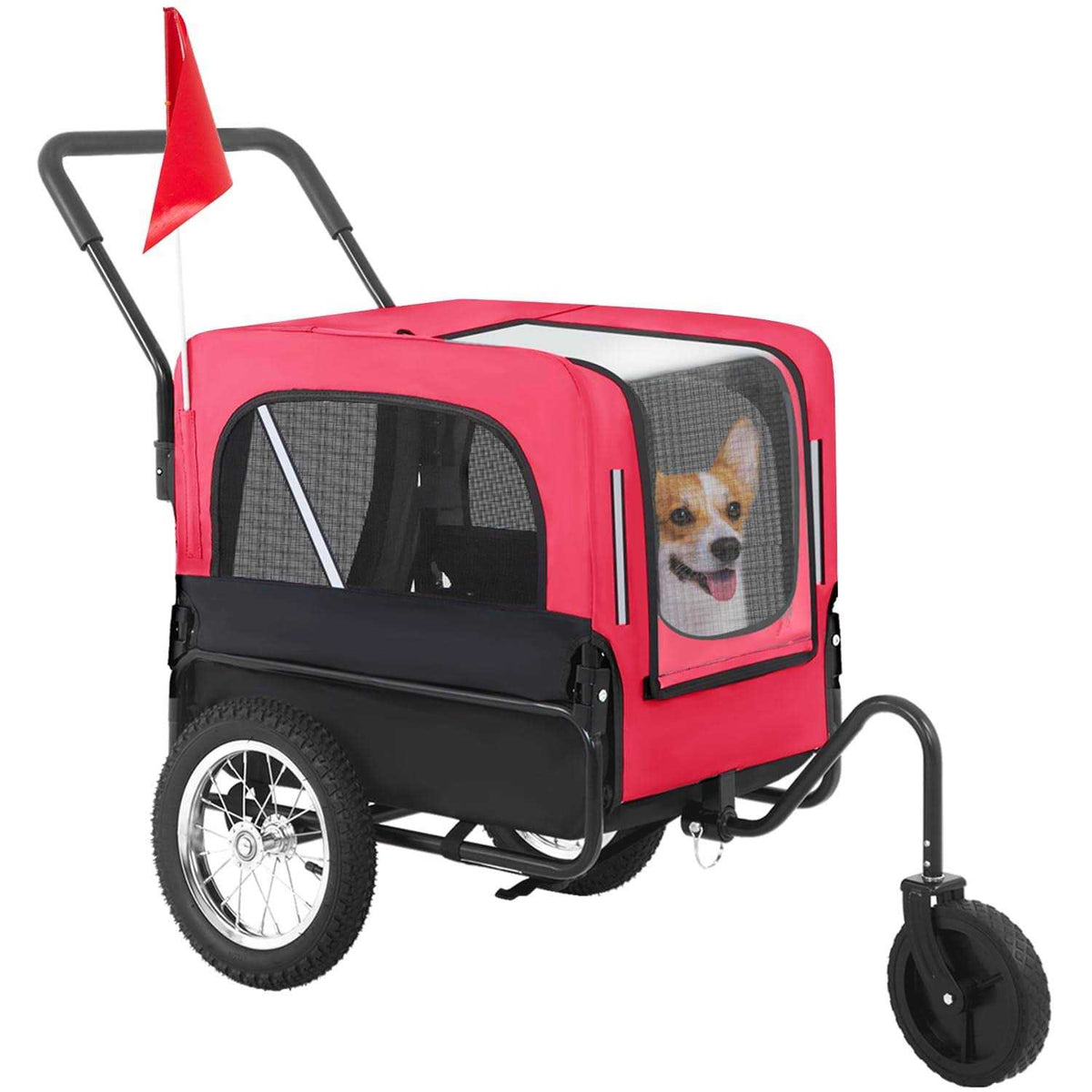 Dog Stroller Pet Carrier Cart S2471