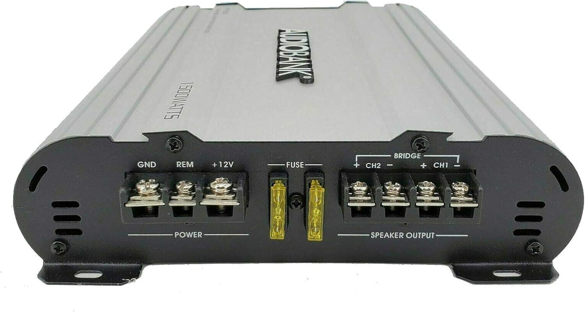 2 Channels 1500 Watts Bridgedable Car Audio Stereo Amplifier M80926