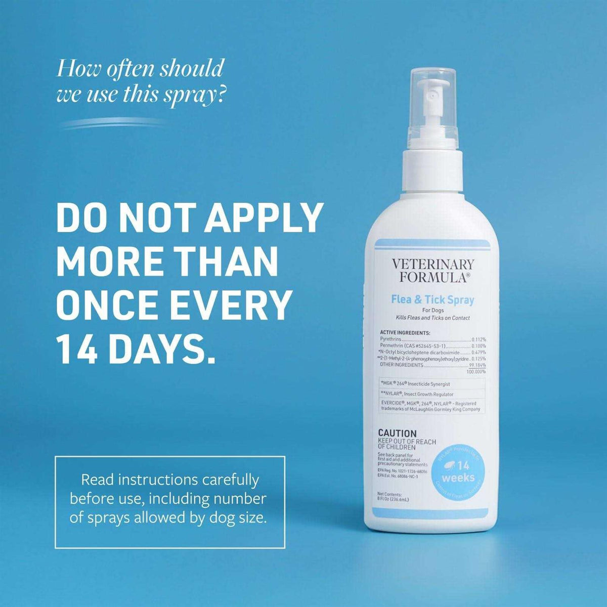 Flea & Tick Spray for Dogs O483