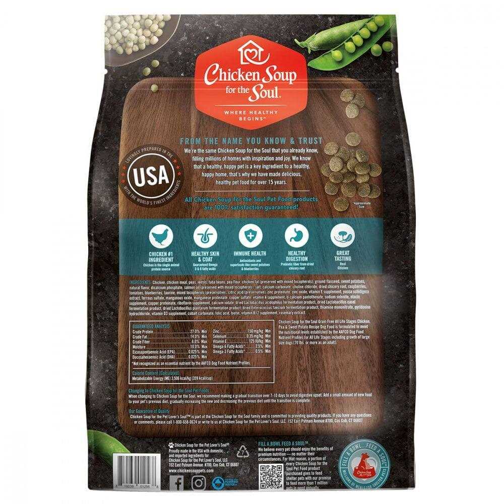 Grain Free Pea Sweet Potato Dry Dog Food Q90970