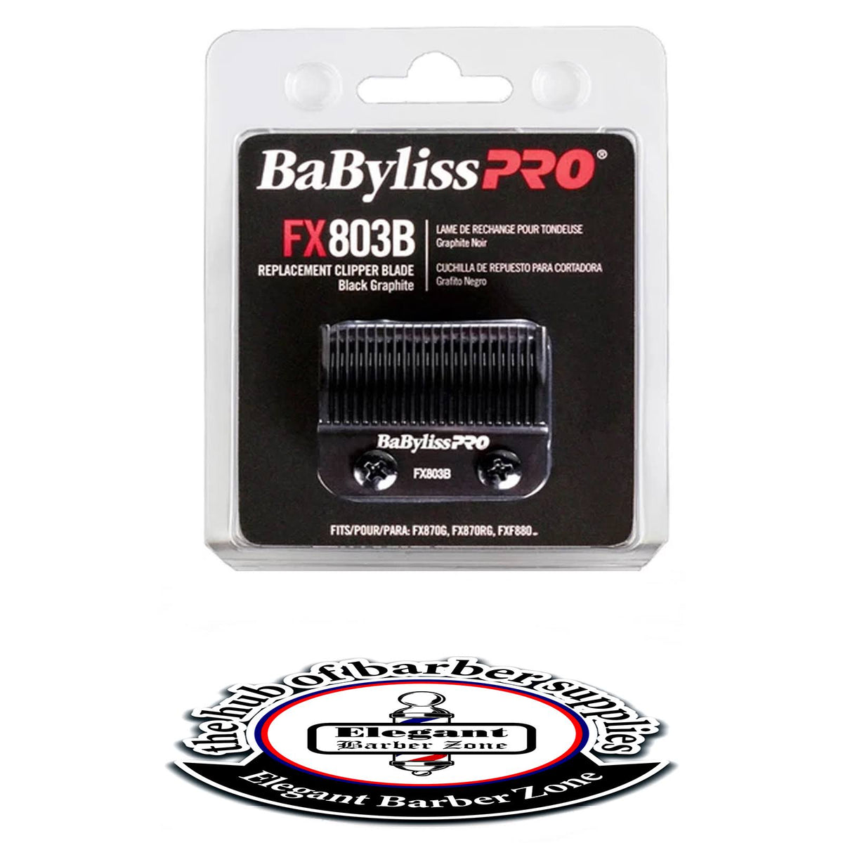 Black Graphite Replacement Clipper Blade C2828