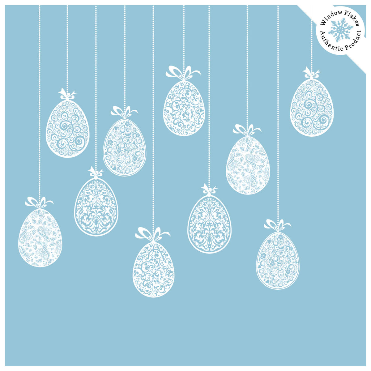 Easter Egg Window Clings W18669