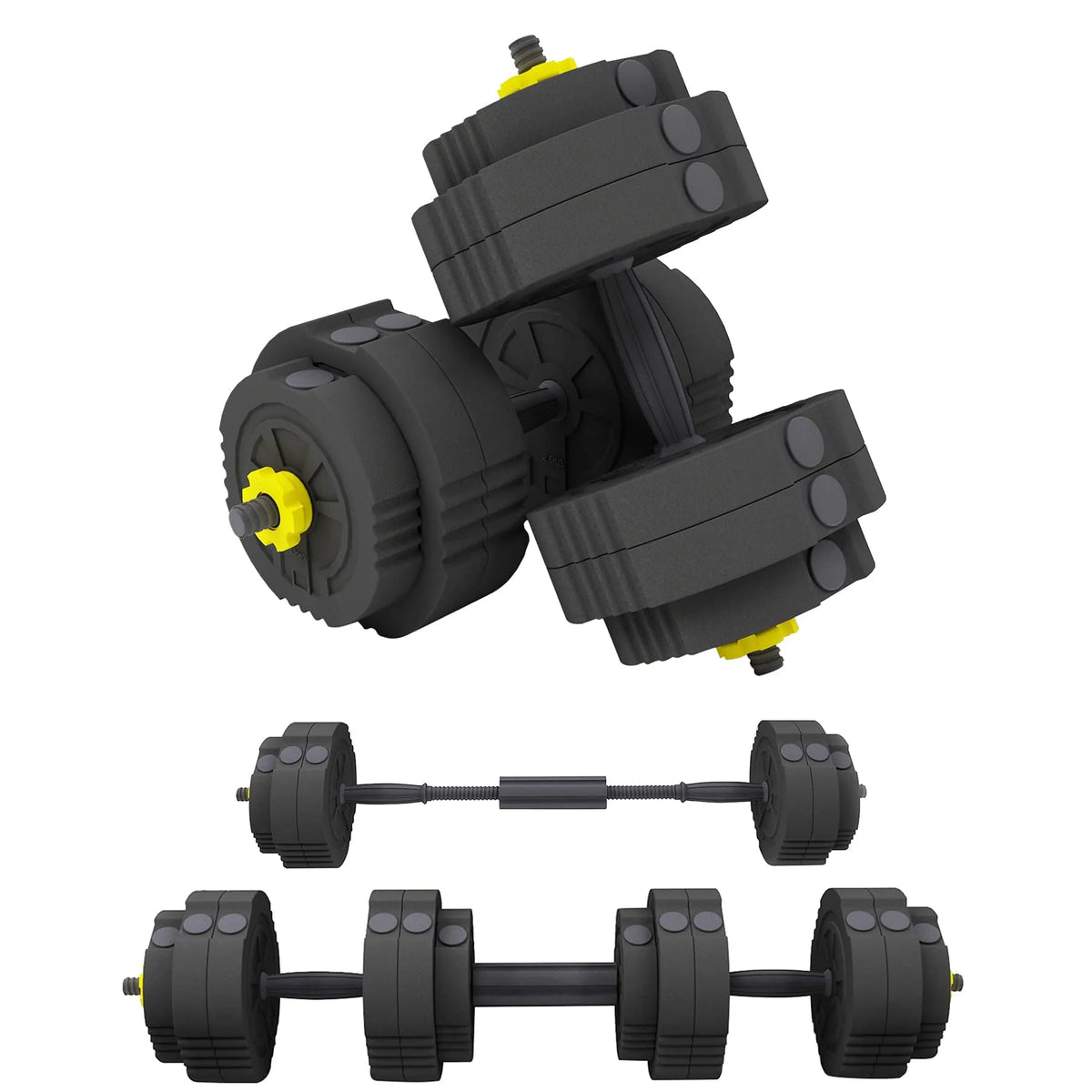 55 lbs Adjustable Dumbbell Weight Set U4952