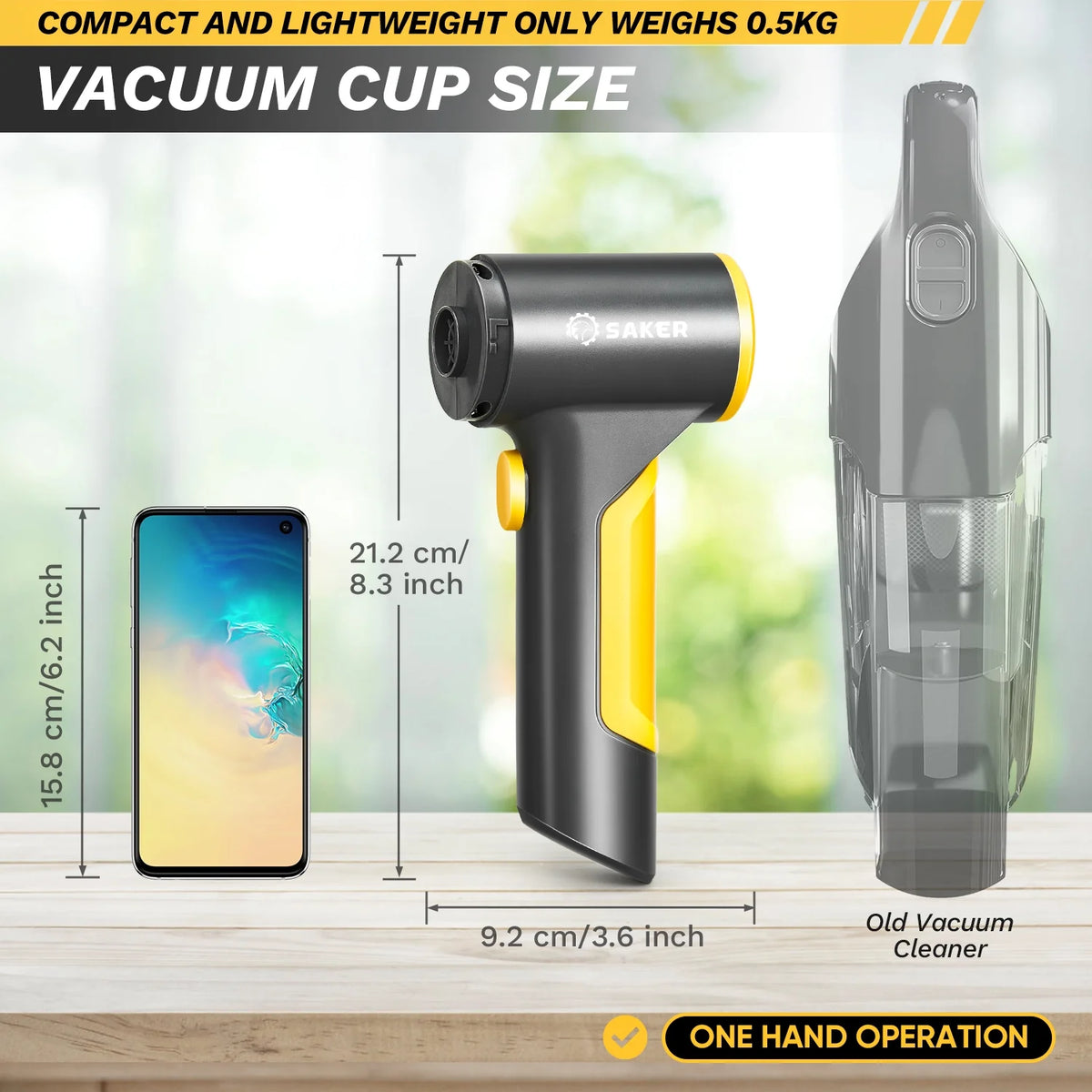 120W Wet/Dry Mini Vacuum Cleaner G569