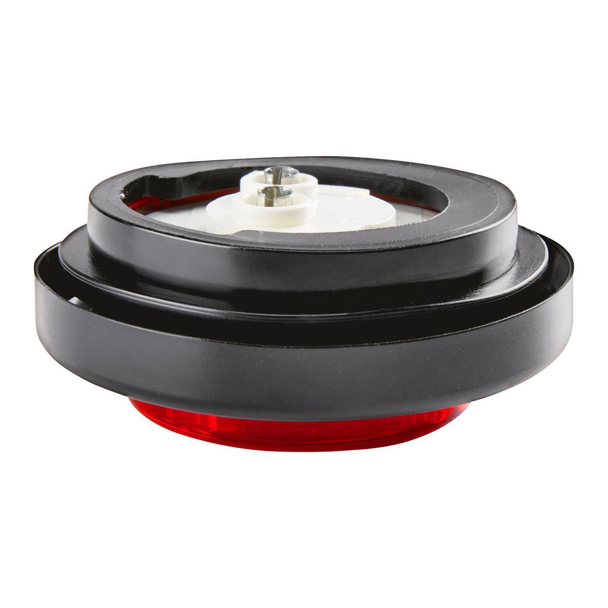 2 in. Round Red LED Marker Trailer Tail Light Q15132