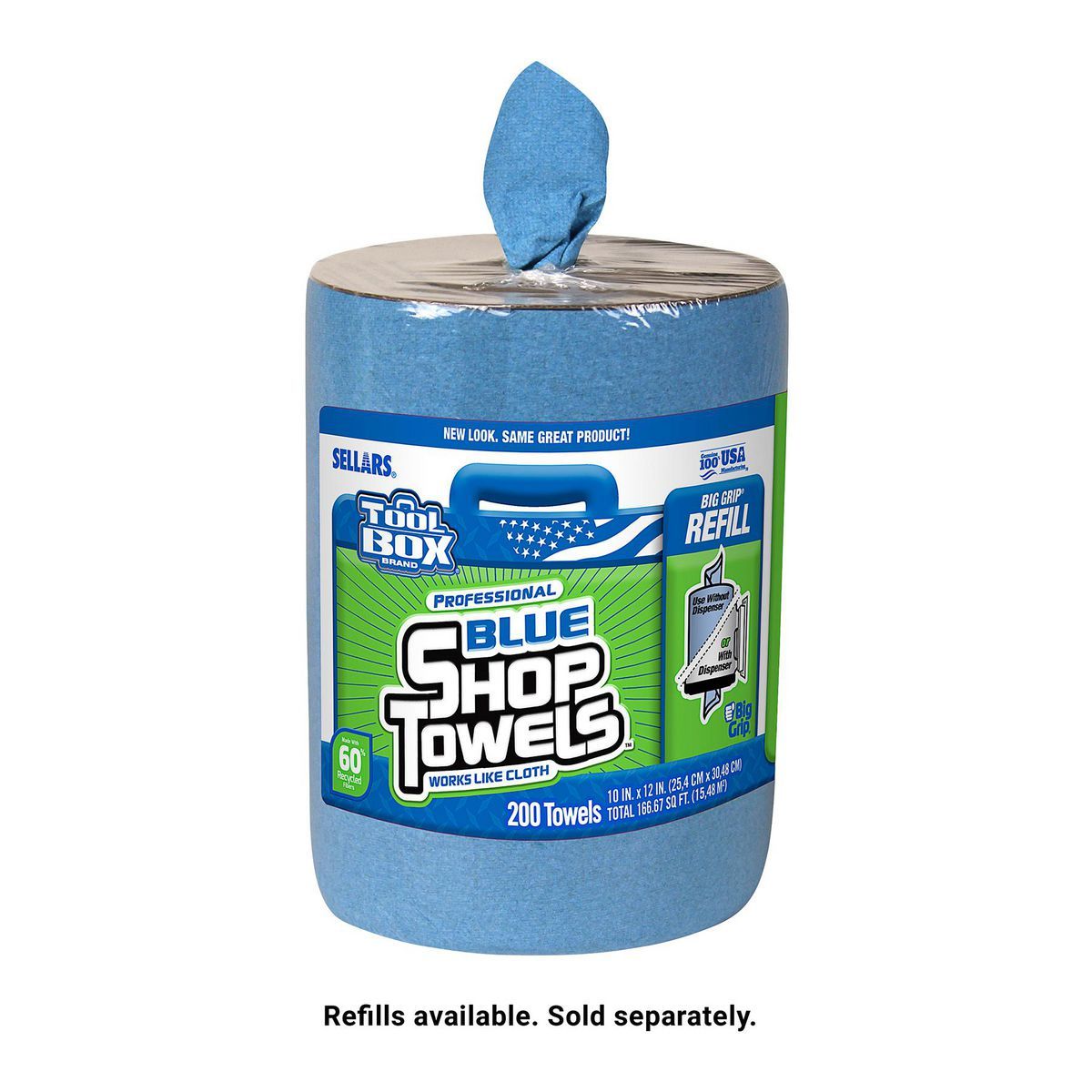 Blue Shop Towels V1710