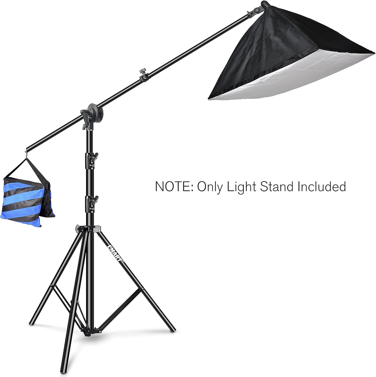 8.5ft Adjustable Aluminum Light Stand with Carrying Bag, 2 Pack R52412
